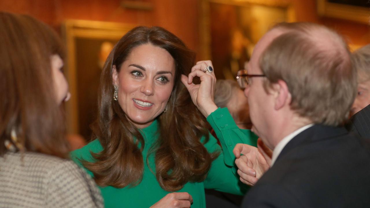 The Duchess of Cambridge was going solo with Prince William out of the country. Picture: Yui Mok/AFP