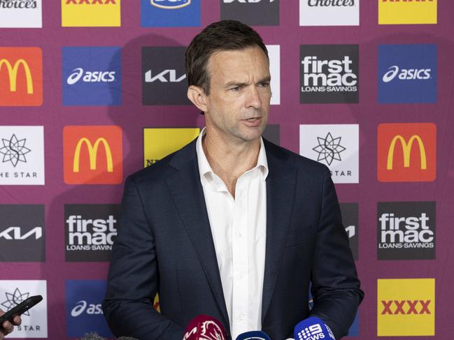 Brisbane Broncos CEO Dave Donaghy. Picture: Richard Walker