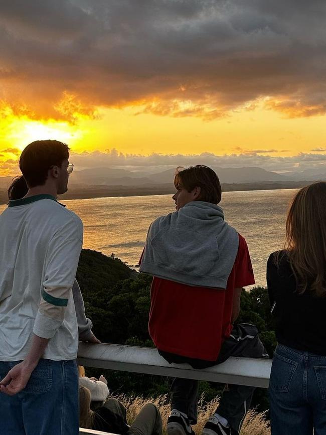 Nikolai celebrated his birthday in Byron Bay last week.