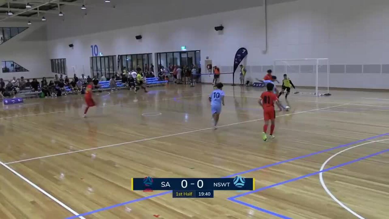 Replay:  Football South Australia v Football NSW Thunder (U16 Boys) - 2025 National Futsal Championships Day 2