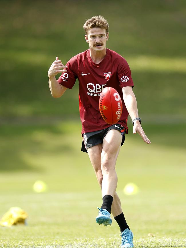 Former Albury star Riley Bice was drafted to Sydney last year. Photo by Phil Hillyard