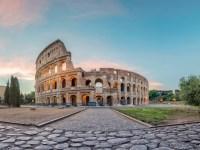 On our only full day in Rome, we visit the Colosseum.