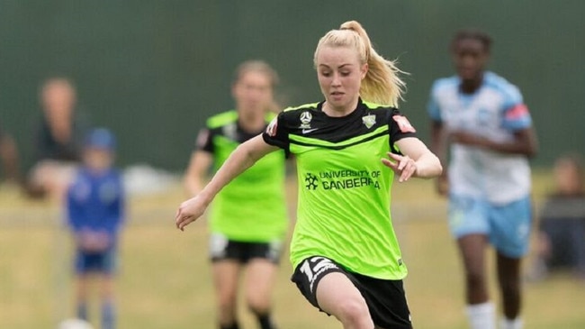 Bethany Gordon got her A-League break with Canberra United in 2017. Picture: Ben Southall