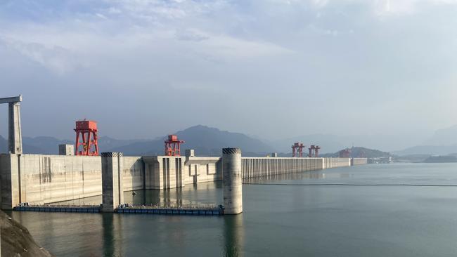The Three Gorges Dam and hydro-electric power plant near the Chinese city of Yichang, in Hubei province. Picture: Will Glasgow