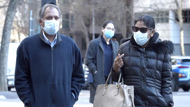 Kandasamy and Kumuthini Kannan were jailed after they were found guilty of keeping a woman as a slave. Picture: Andrew Henshaw