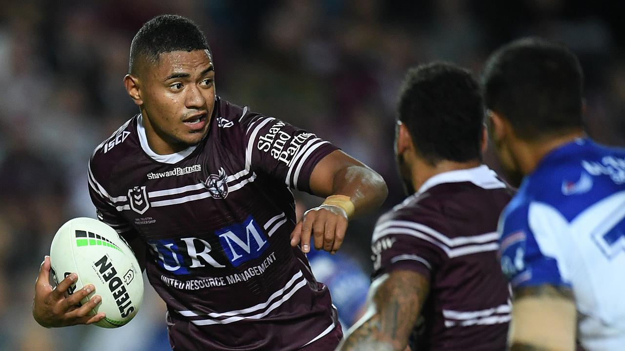 Manase Fainu could be poached by Trent Barrett. (AAP Image/Joel Carrett)