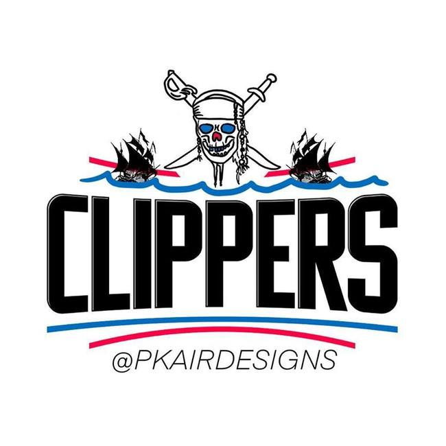 Los Angeles Clippers v Pirates of the Caribbean. Picture: pkairdesigns/Instagram