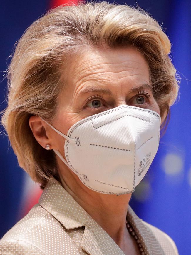 EU Commission President Ursula von der Leyen. Picture: AFP