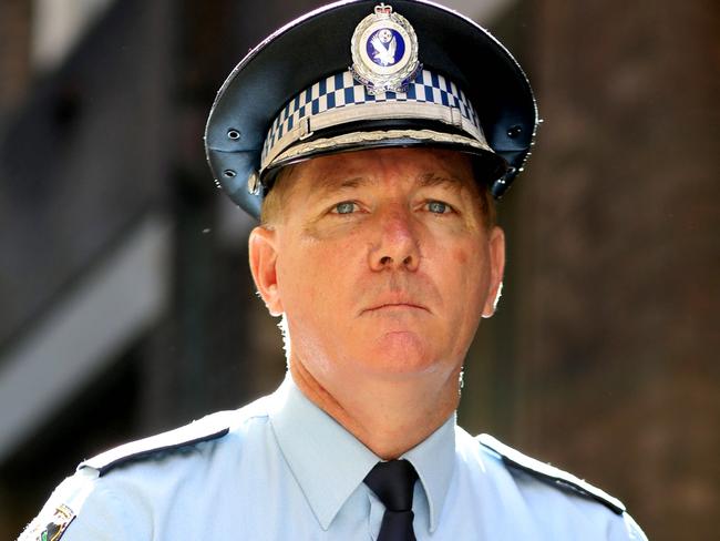 Police Commissioner Mick Fuller has slammed the video, saying men to not need any encouragement to commit domestic violence. Picture: Brianne Makin