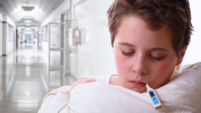 Kids can get seriously unwell from the flu.