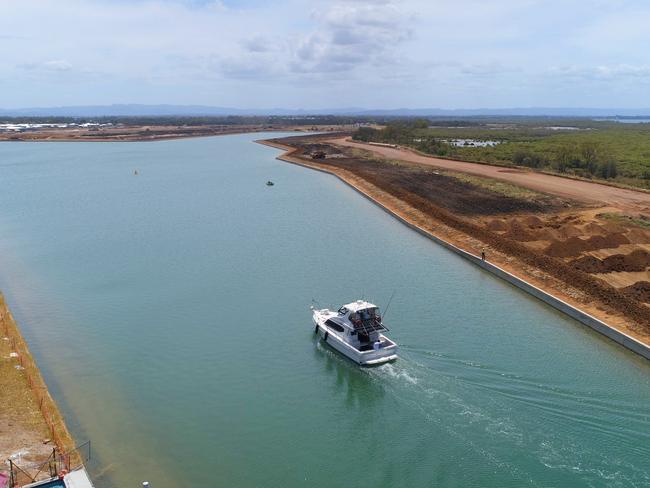 It took three weeks to fill the Newport Lake.