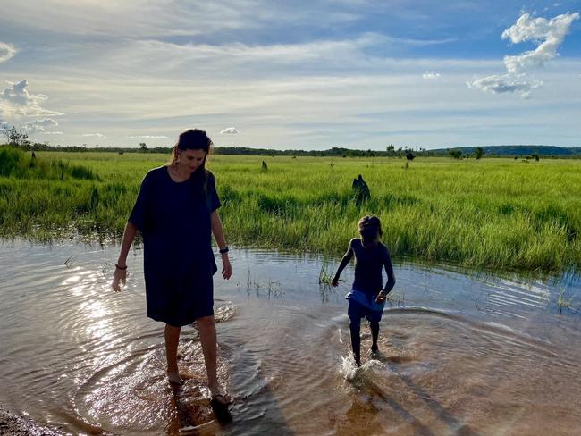 Ms Stamell has just completed a two-year stint working with remote Indigenous communities in the NT.