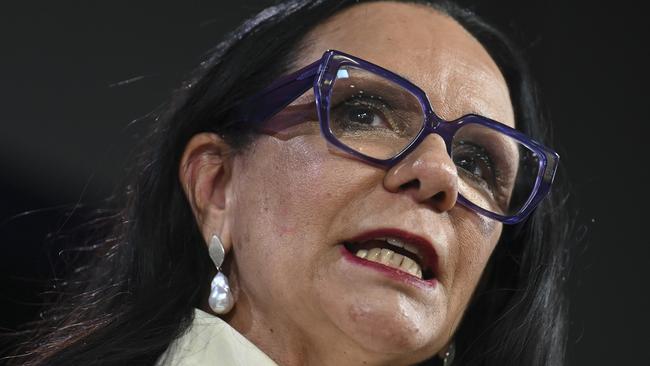 CANBERRA, AUSTRALIA, NewsWire Photos. JULY 5, 2023: Linda Burney Minister for Indigenous Australians addresses the National Press Club of Australia in Canberra. Picture: NCA NewsWire / Martin Ollman