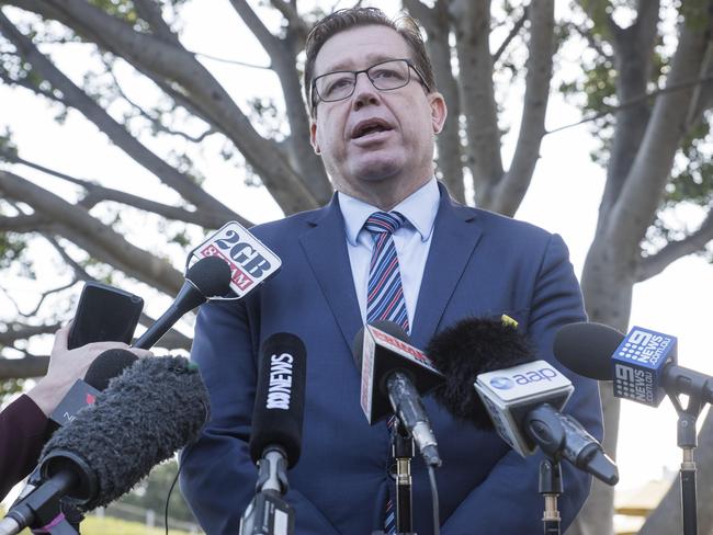 Police Minister Troy Grant. Picture: Flavio Brancaleone