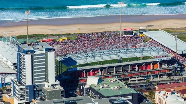 WIN Stadium in Wollongong.