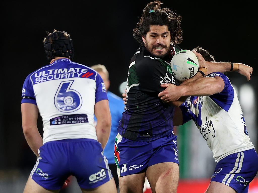 Tohu Harris shined in the front row. Picture: Phil Walter/Getty Images