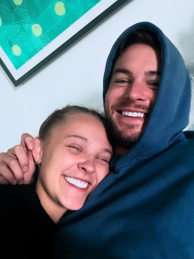 JoJo Siwa and Chris Hughes. Picture: Instagram