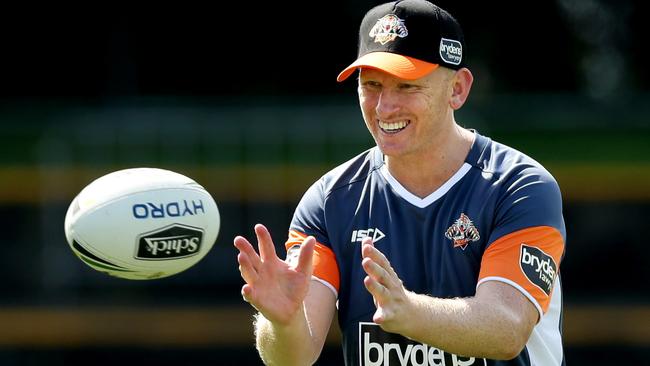 Andrew Webster‘s time in the big chair might only last one game. Photo: Gregg Porteous