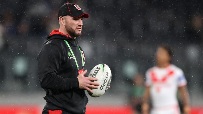 Dean Young will quit the Dragons at season’s end. Picture: Mark Kolbe/Getty