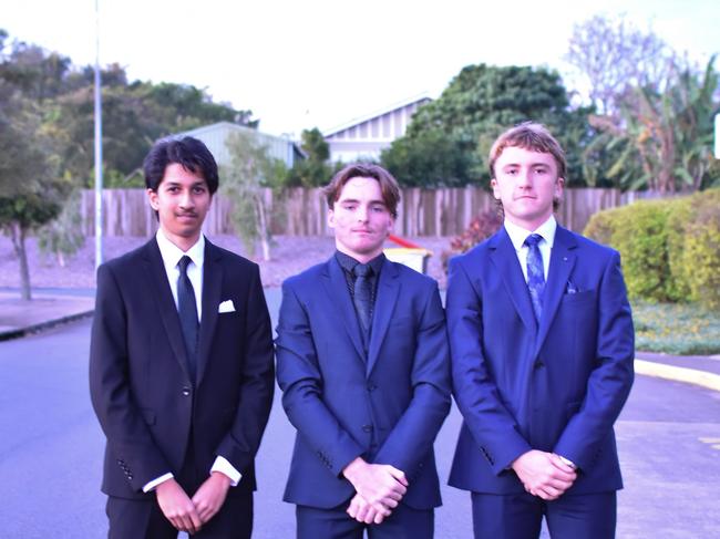 St MaryÃ¢â&#130;¬â&#132;¢s College students Jacob Wilson, Jack Phillips and Praneel Putha.