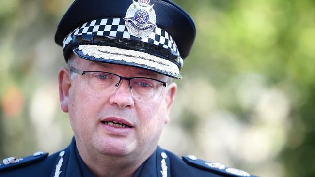 Chief Commissioner Graham Ashton says the investigation into the rorts-for-votes scheme could wrap up before the election. Picture: Nicole Garmston