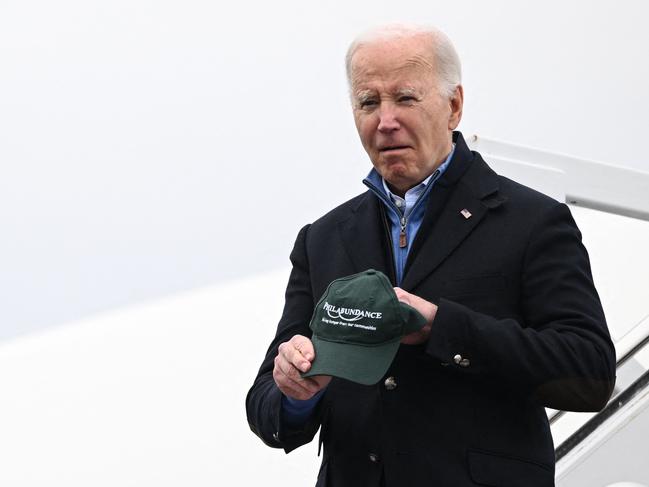 President Joe Biden faces no serious challenger for the Democratic nomination as he seeks a second term. Picture: Mandel Ngan (AFP)