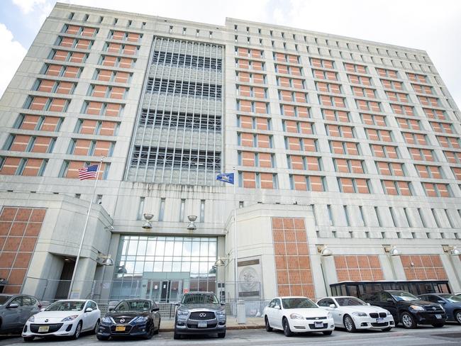 The Metropolitan Detention Centre in New York City where Ghislaine Maxwell awaits trial. Picture: Getty Images/AFP