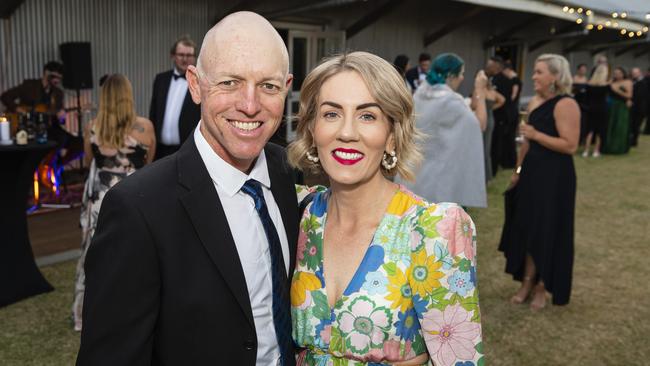 Alistair and Loretta Hartley at LifeFlight Toowoomba Gala at The Goods Shed, Saturday, May 6, 2023. Picture: Kevin Farmer