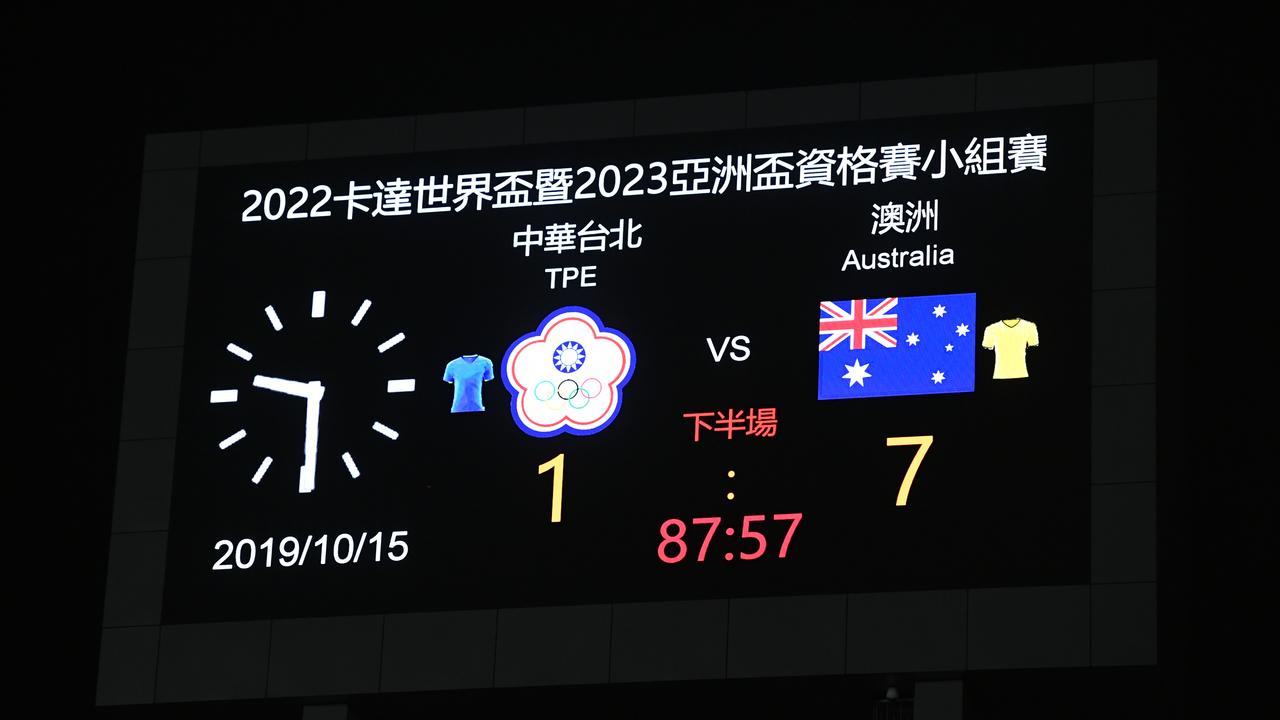 A happy sight for Socceroos fans. (Photo by Gene Wang for Getty Images/Getty Images)