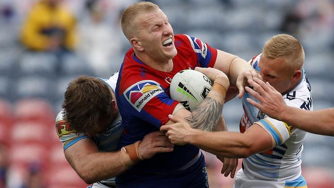 Barnett only learned of Peachey’s accusation in the aftermath of the Knights’ loss to the Gold Coast last weekend. Picture: AAP Image/Darren Pateman