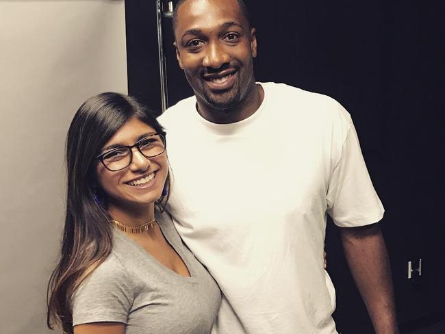 Miyakhalifa Xnxx Sex Videos - Mia Khalifa Gilbert Arenas team up to fool fans | news.com.au â€” Australia's  leading news site