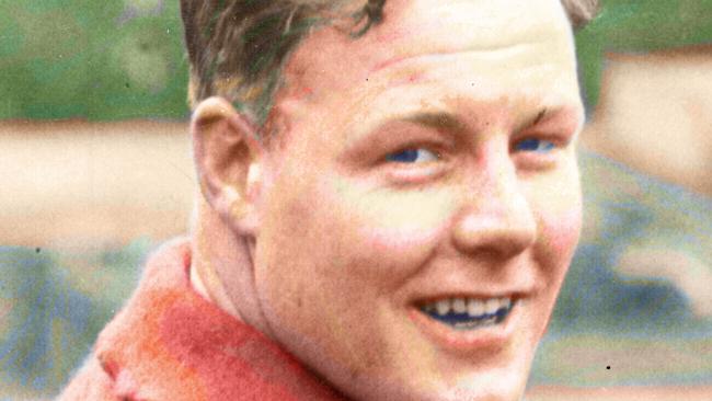 Keith ‘Bluey’ Truscott was a Melbourne footballer killed in World War II.