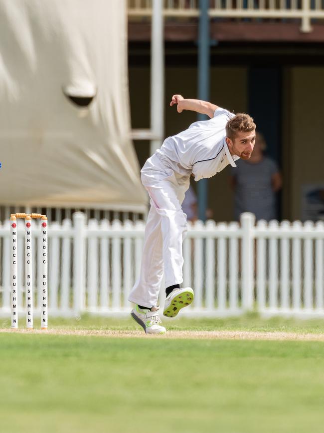 Action from Broadbeach Robina's battle with Mudgeeraba Nerang on Saturday. Picture: KPM Sports Images