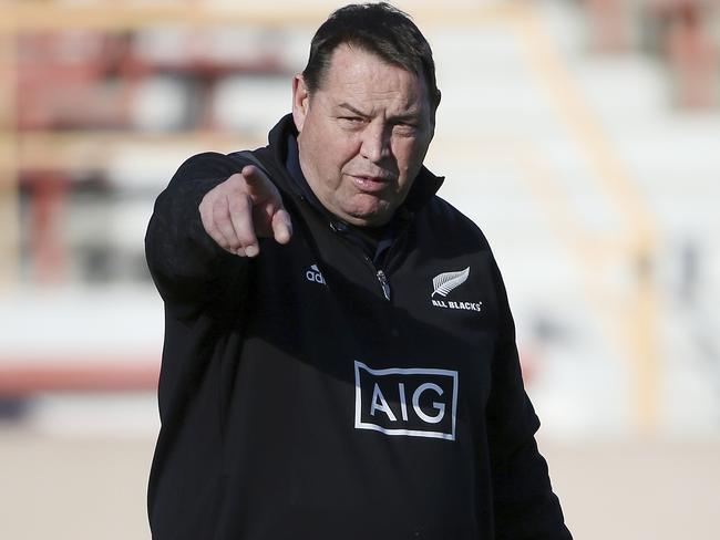 New Zealand's head coach Steve Hansen. Picture: AP Photo