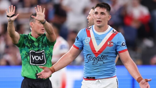 Victor Radley slams referees for controversial head high sin bin call ...