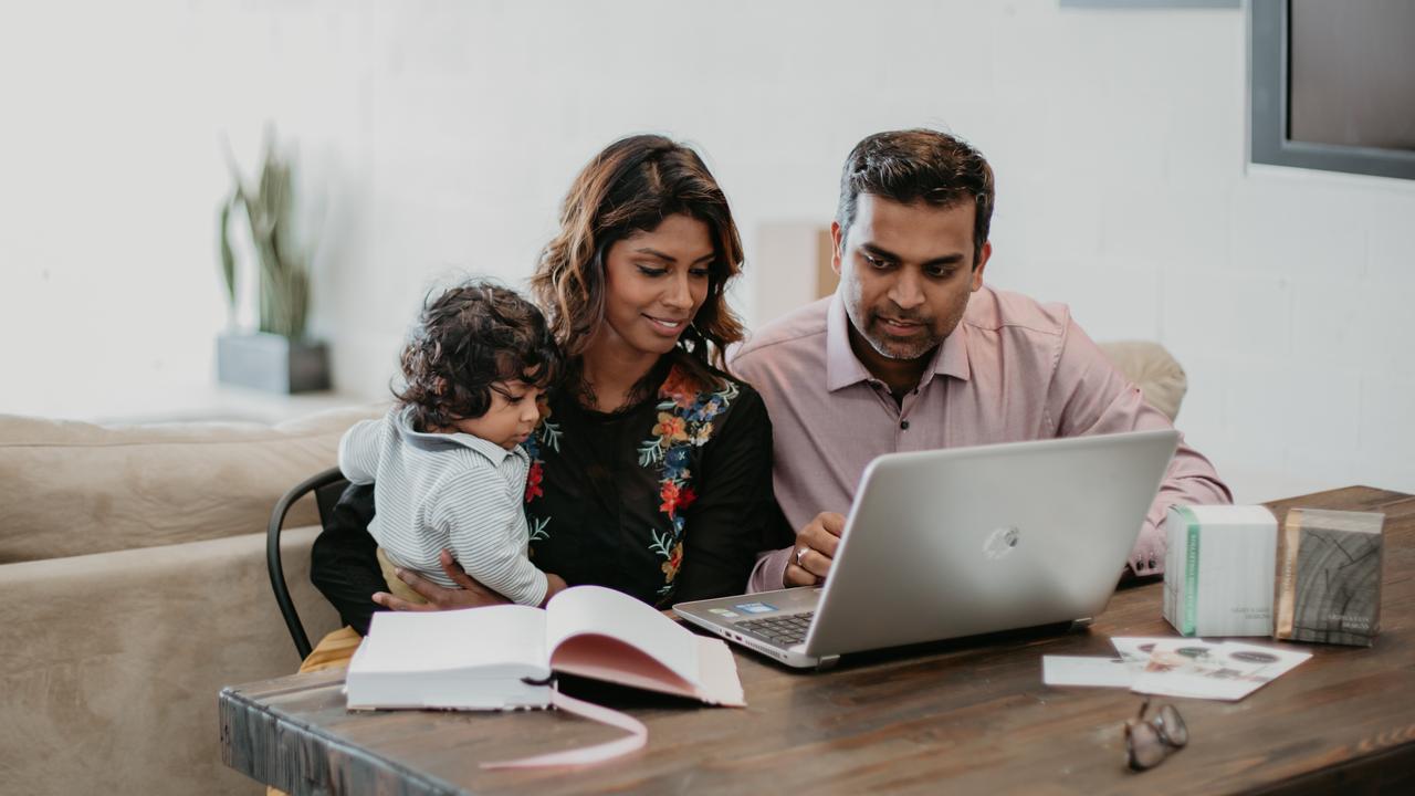 The career change has allowed the couple to spend more time with their sons.