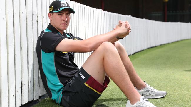 Matt Renshaw hopes the Big Bash can develop his game. Pic Peter Wallis