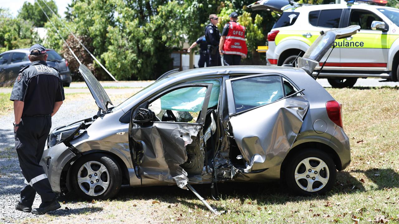 Three hospitalised following Cairns car, train crash