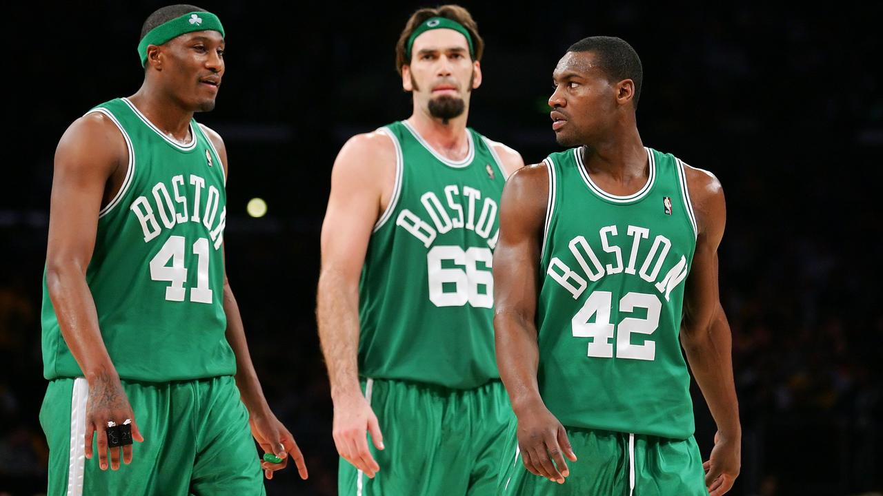 Pollard won a title with the Celtics in 2008 (Photo by Lisa Blumenfeld/Getty Images)