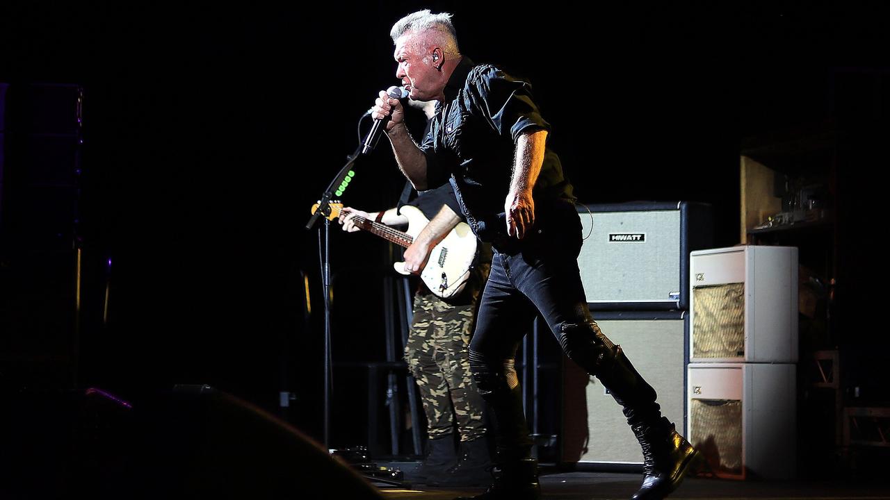Jimmy Barnes performing at the MECC, Mackay as part of his Shutting Down Your Town Tour. Photo: Steven Jesser