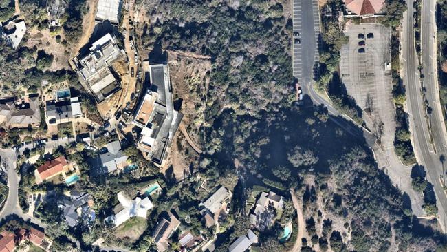 Aerial image of Catalonia Ave Pacific Palisades. Picture: Nearmap