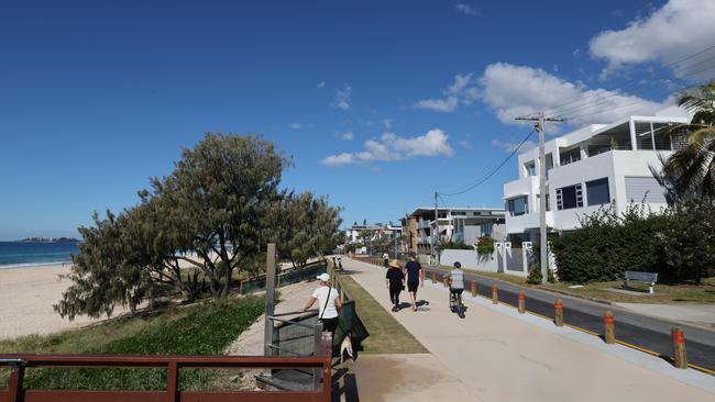 Oceanway project between Wagawn St and Elizabeth St Tugun. Picture Glenn Hampson