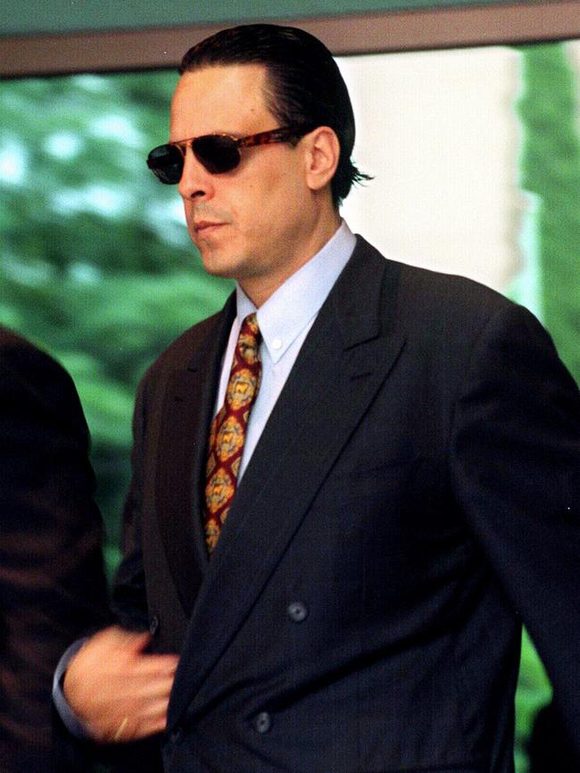 Alphonse Gangitano was killed at his own home in 1998. File picture