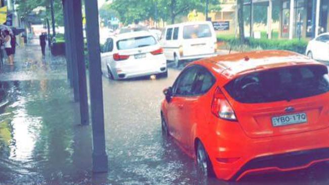 Flooding seen in Picton. Picture: Supplied