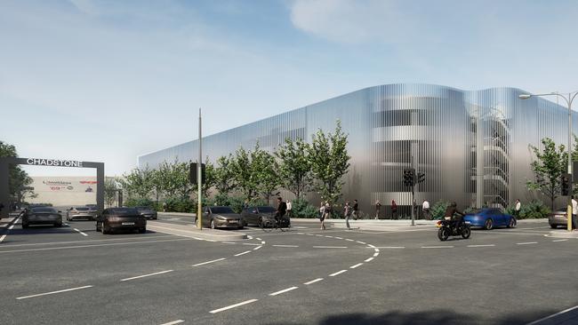 Chadstone will add more than 850 more parking spaces near its David Jones store on Chadstone Rd. Picture: Supplied.