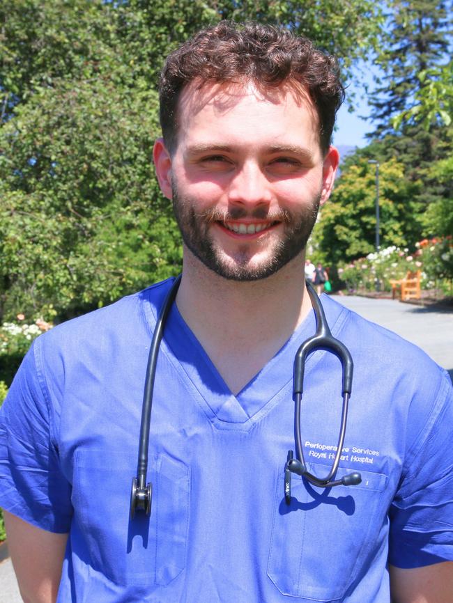 Intern of the Year Dr Joshua Blum. Picture: Elise Kaine