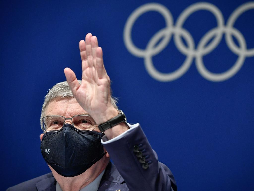 International Olympic Committee (IOC) president Thomas Bach said the Tokyo 2020 Games will send a "powerful message". (Photo by Fabrice COFFRINI / AFP)