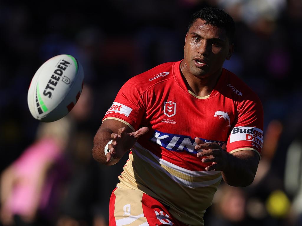 Tevita Pangai Junior is France bound after agreeing to a deal with Catalans. Picture: Jason McCawley/Getty Images