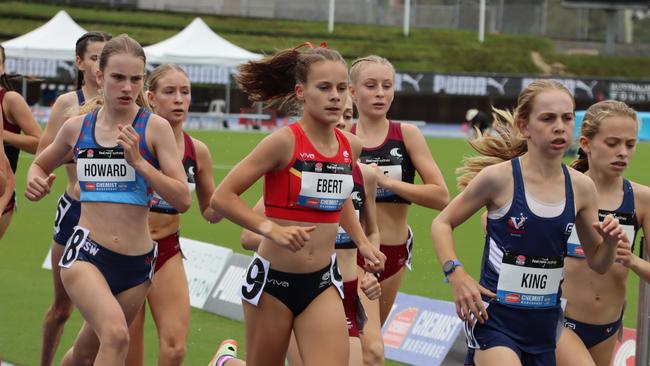 Tessa Ebert is one of SA's emerging track stars. Picture: Athletics SA