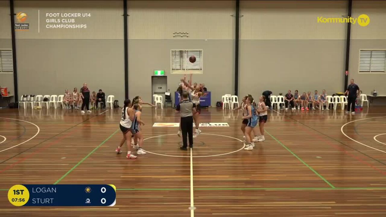 Replay: Logan Thunder v Sturt Sabres (Girls) - 2024 Basketball Australia U14 Club Championships Day 2